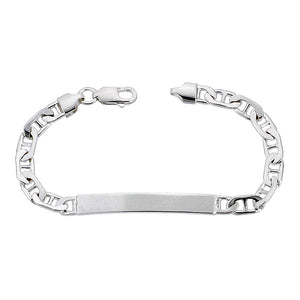 Sterling Silver ID Mariner Bracelet