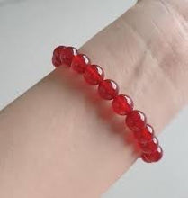 Load image into Gallery viewer, Natural Stone Red Carnelian Bracelet