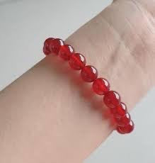 Natural Stone Red Carnelian Bracelet