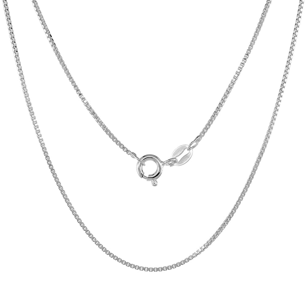 Sterling Silver BOX Chain Bracelets 7