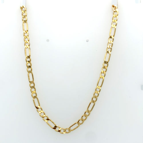 14k Gold Figaro Link Chain