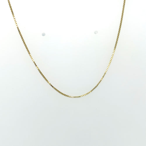 14k Gold Box Chain