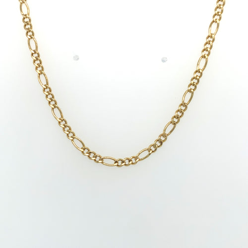14k Gold Figaro Link Chain