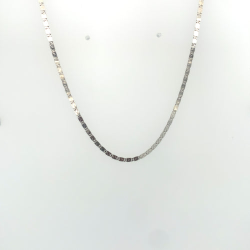 14k White Gold Gucci Link Chain