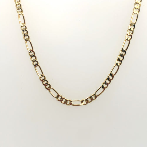 10k Gold Figaro Link Chain