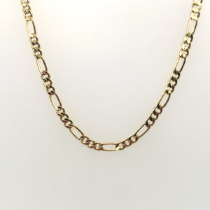 10k Gold Figaro Link Chain