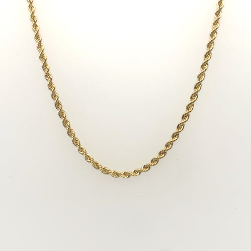 10K Gold Rope Chain