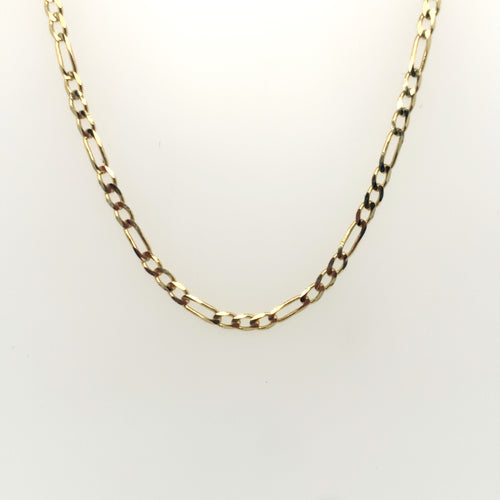 10k Gold Figaro Link Chain