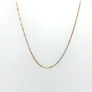 10k Gold Leaves Link Chain