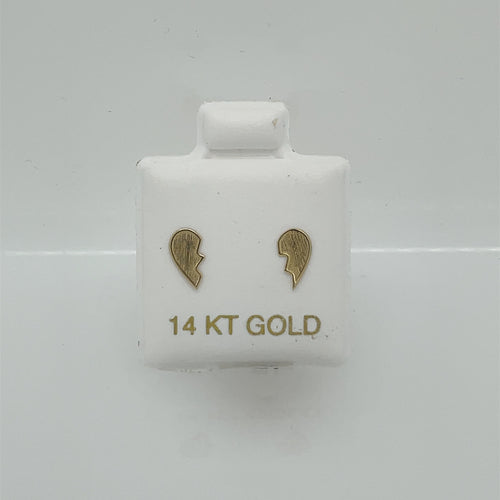 14k Wings Earrings Studs
