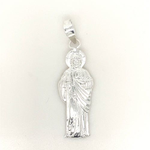 Sterling Silver Pendant Saint Jude