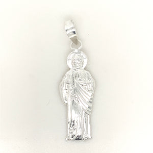 Sterling Silver Pendant Saint Jude