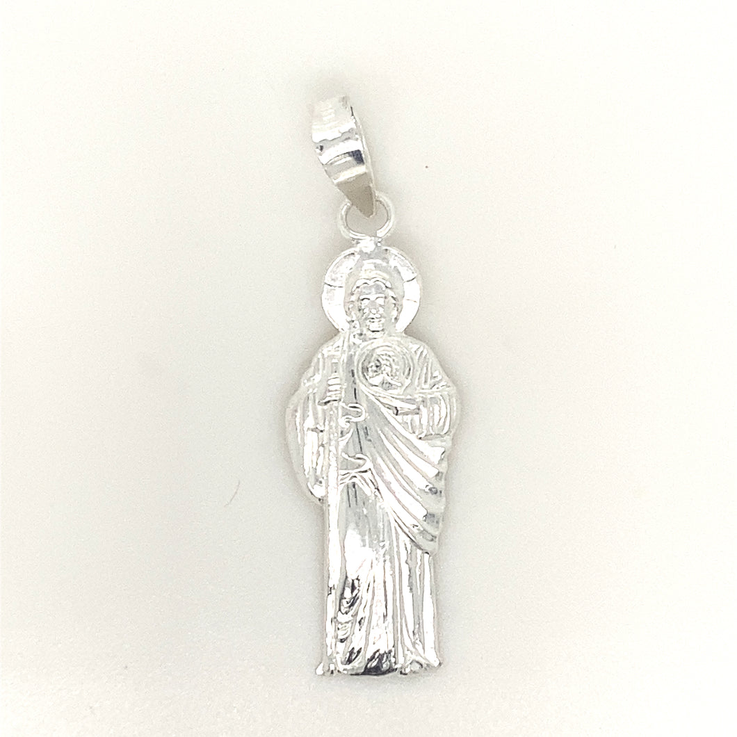 Sterling Silver Pendant Saint Jude