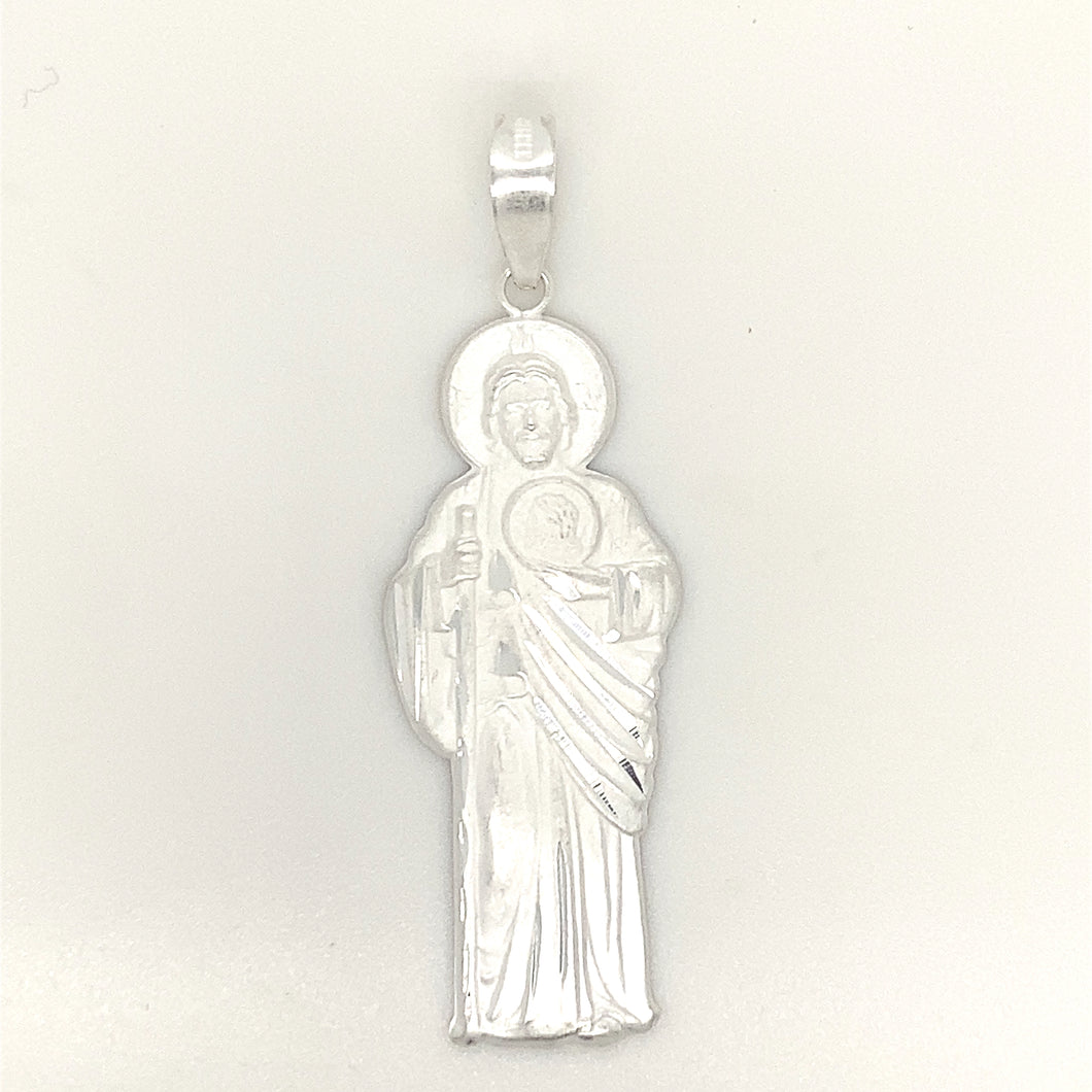 Sterling Silver Pendant Saint Jude