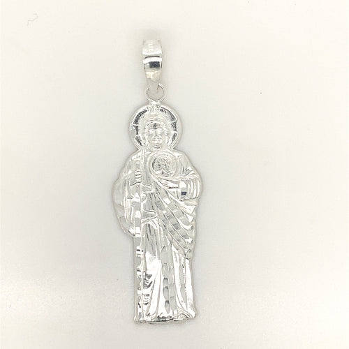 Sterling Silver Pendant Saint Jude