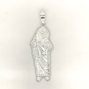 Sterling Silver Pendant Saint Jude