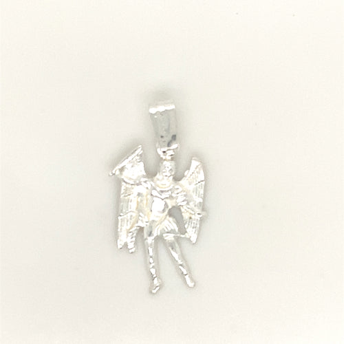Sterling Silver Pendant Saint Michael the Archangel