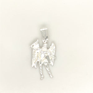 Sterling Silver Pendant Saint Michael the Archangel