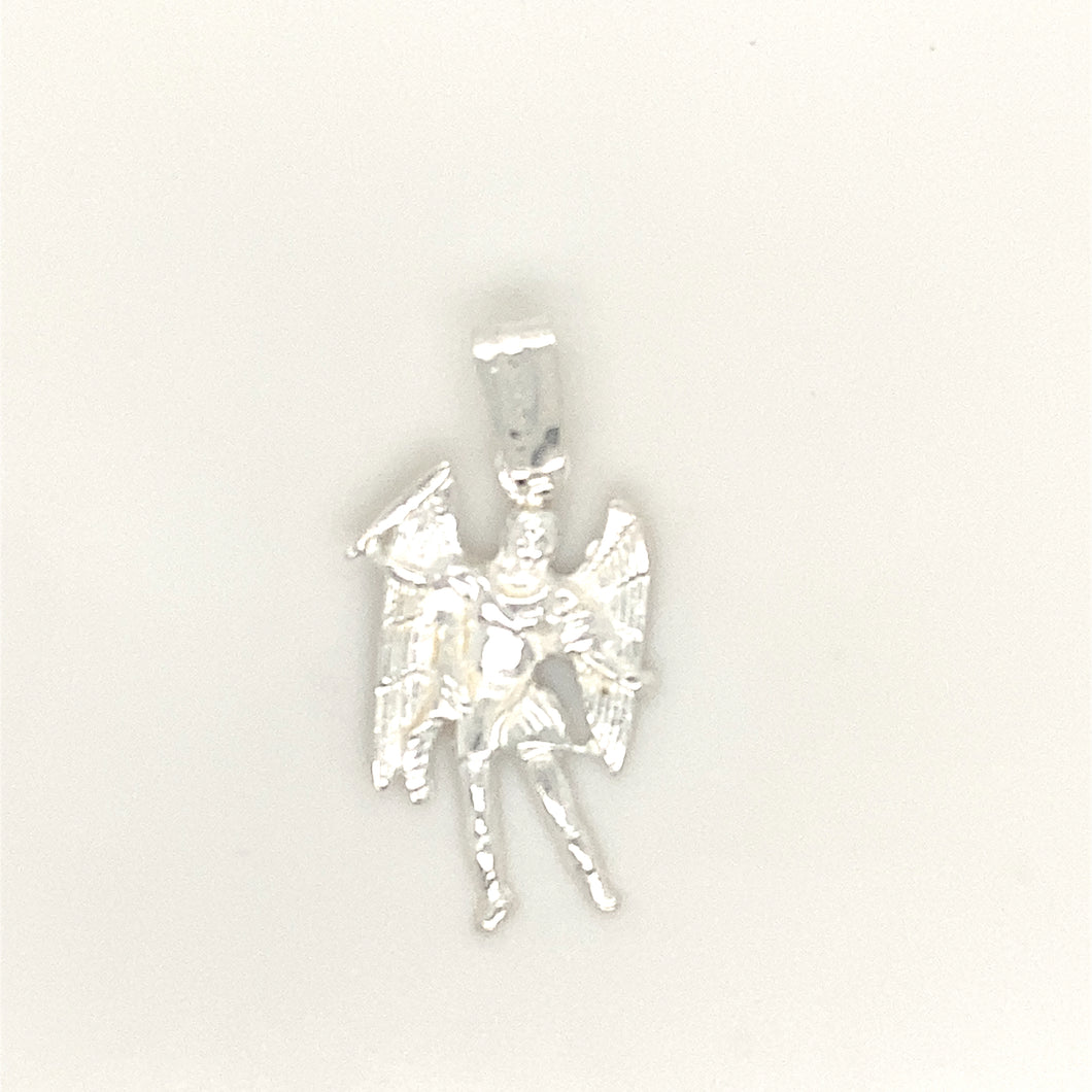 Sterling Silver Pendant Saint Michael the Archangel