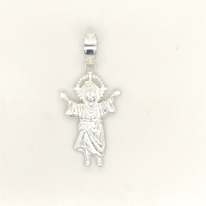 Sterling Silver Pendant Divine Child Jesus