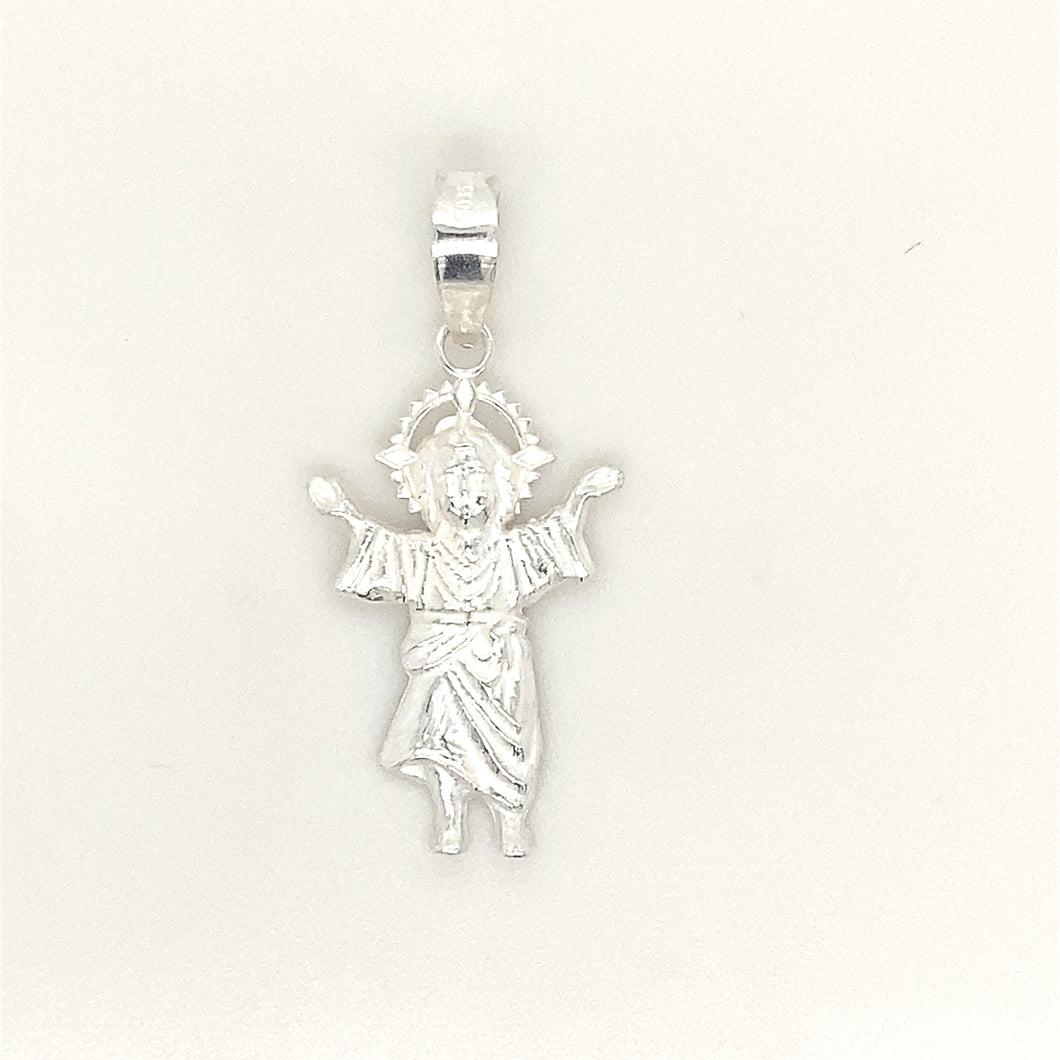 Sterling Silver Pendant Divine Child Jesus