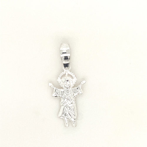 Sterling Silver Pendant Divine Child Jesus