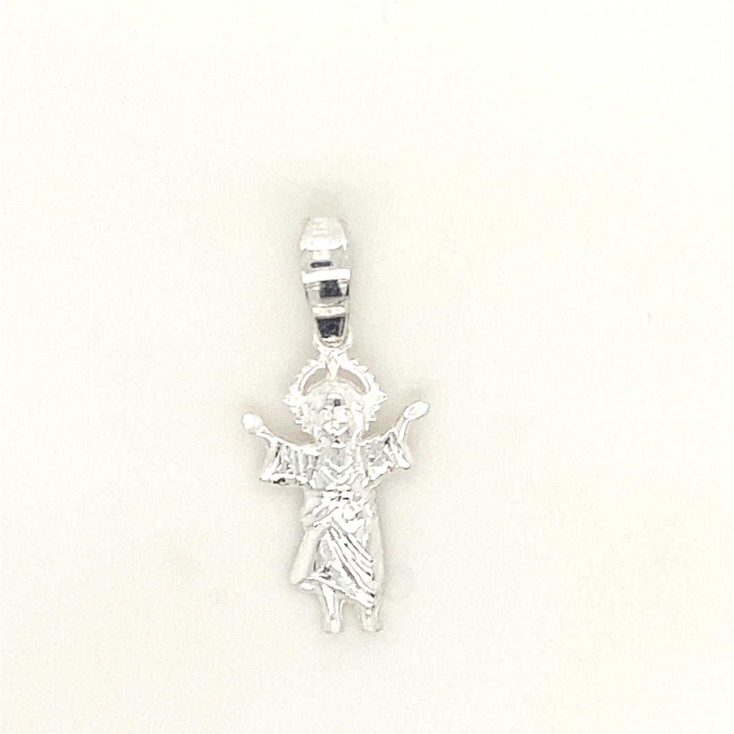 Sterling Silver Pendant Divine Child Jesus