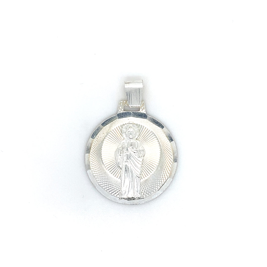 Sterling Silver Pendant Saint Jude