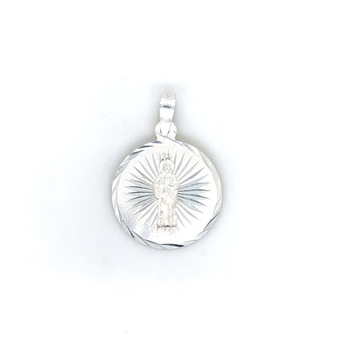 Sterling Silver Pendant Saint Jude