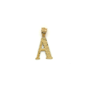 10k Gold Letter Pendant