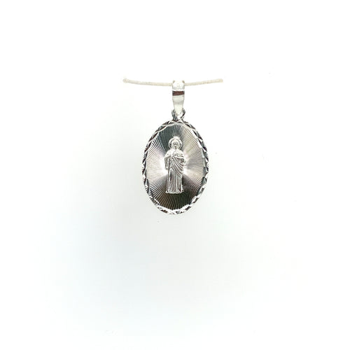 Sterling Silver Saint Jude Pendant