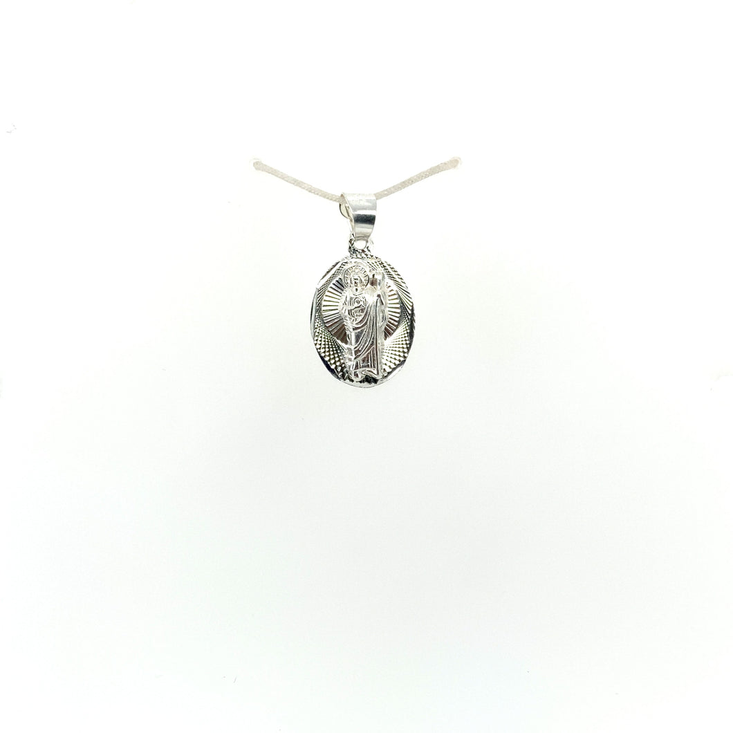 Sterling Silver Saint Jude Pendant