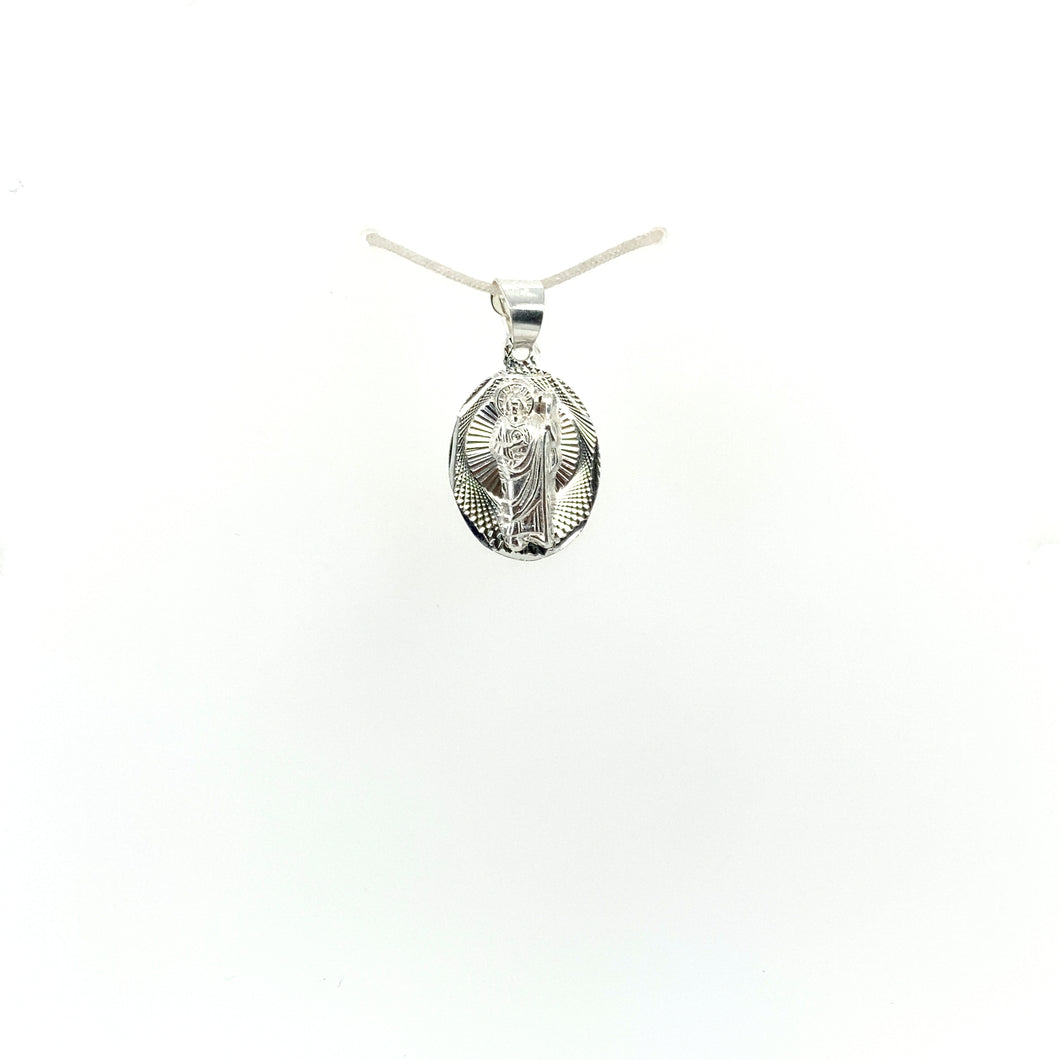 Sterling Silver Saint Jude Pendant