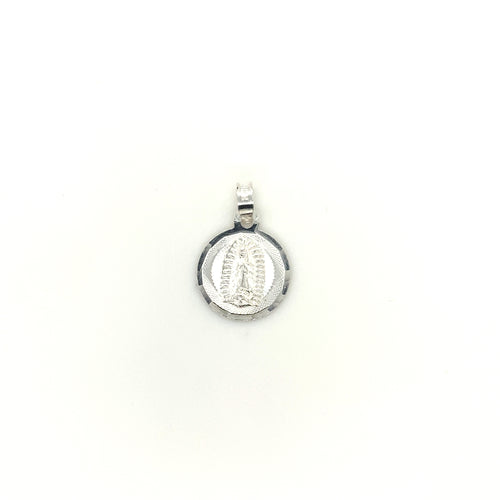 Sterling Silver Our Lady of Guadalupe Pendant