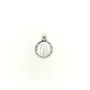 Sterling Silver Our Lady of Guadalupe Pendant