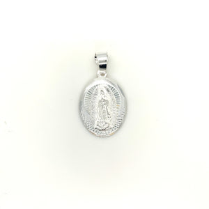 Sterling Silver Our Lady of Guadalupe Pendant