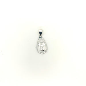 Sterling Silver Our Lady of Guadalupe Pendant