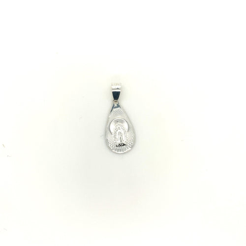 Sterling Silver Our Lady of Guadalupe Pendant