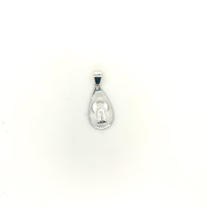 Sterling Silver Our Lady of Guadalupe Pendant