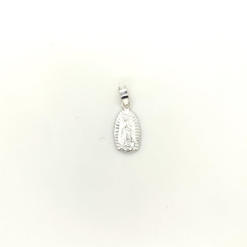 Sterling Silver Our Lady of Guadalupe Pendant