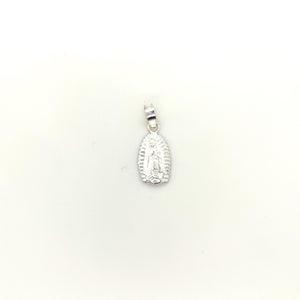 Sterling Silver Our Lady of Guadalupe Pendant