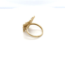 Load image into Gallery viewer, 14k Gold Butterfly Ring