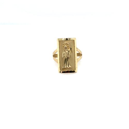 14k Gold Grim Reaper Ring