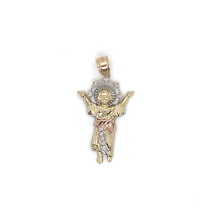14k Gold Baby Jesus Pendant