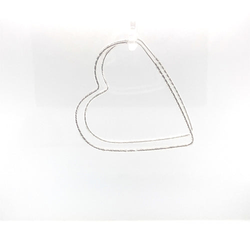 Sterling Silver Heart Earrings