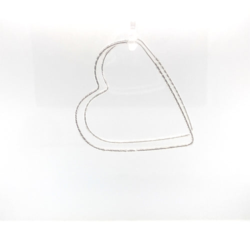 Sterling Silver Heart Earrings