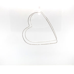 Sterling Silver Heart Earrings