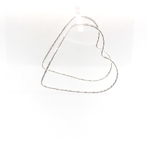 Sterling Silver Heart Earrings