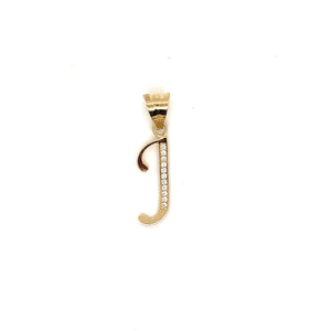 14k Gold Letter Pendant