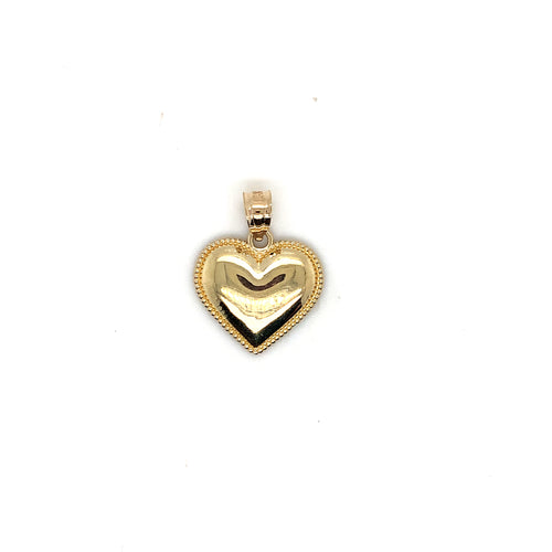 14k Gold Heart Pendant